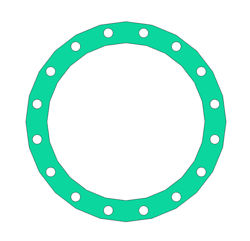 Picture of 1/16" Thick Thermoseal C4401 Full Face Gasket